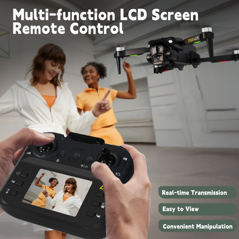 Toladrone TD12Pro Drohne mit Kamera, bürstenlose Motordrohne mit Doppe – le-idea Toladrone TD12Pro Drohne mit Kamera, bürstenlose Motordrohne mit Doppe – le-idea
