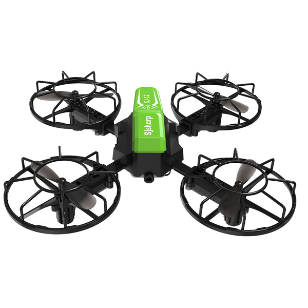 SJsharp SJ-12 RC Quadcopter Airplane – Detachable Educational Drone Toy for Kids with 3D Flip, Headless Mode & Target Shooting Function