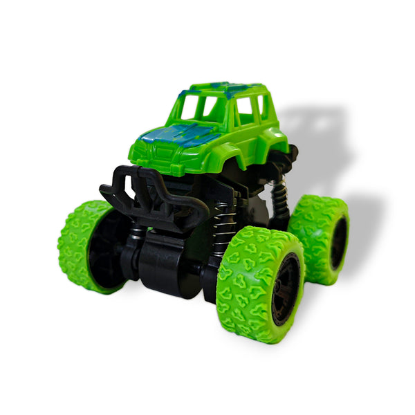 Sewsunny SEW-10 RC Car – Inertia 4WD Stunt Off-Road Toy Car, Pull Back Force Vehicle for Kids