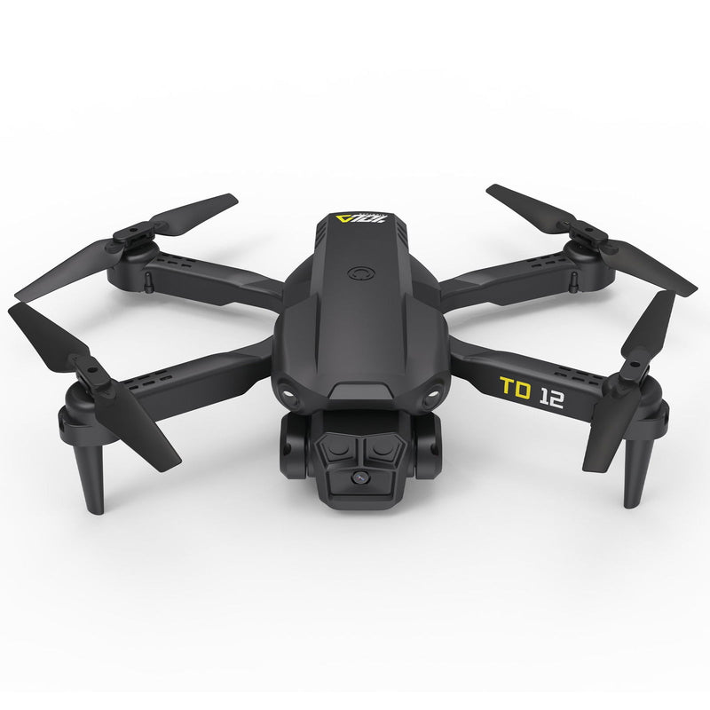 Toladrone TD12 Drone for Beginners, Drone with ESC Camera, Mini Drone, Foldable FPV Drones with Headless Mode, RC Quadcopter with 2 Batteries, Drone with Camera - - 