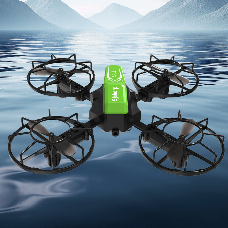 SJsharp SJ-12 RC Quadcopter Airplane – Detachable Educational Drone Toy for Kids with 3D Flip, Headless Mode & Target Shooting Function